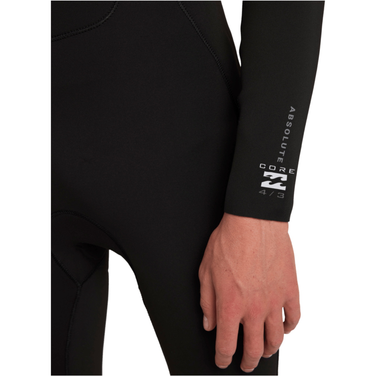 2026 Billabong Mens Absolute Core 4/3mm Back Zip Wetsuit ABYW100288 - Black